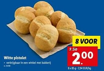 Lidl Witte pistolet aanbieding