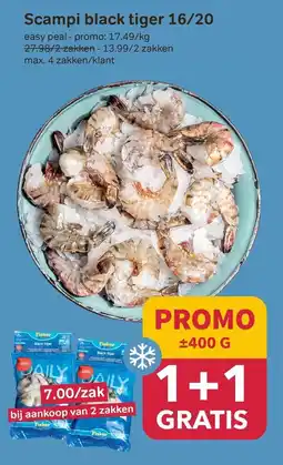 Bon Ap Scampi black tiger aanbieding