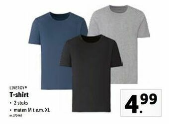 Lidl T-shirt aanbieding