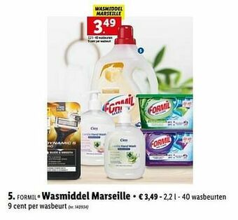 Lidl Wasmiddel marseille aanbieding
