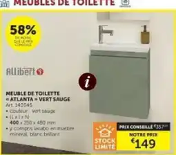 Zelfbouwmarkt Meuble de toilette atlanta aanbieding
