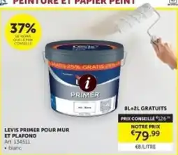 Zelfbouwmarkt Levis primer pour mur et plafond aanbieding