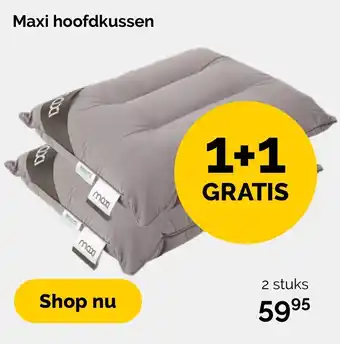 Maxi hoofdkussen