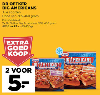 Jumbo Dr Oetker Big Americans aanbieding