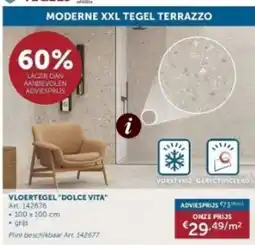 Zelfbouwmarkt Vloertegel Dolce Vita aanbieding