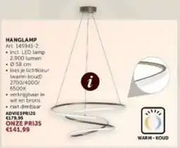 Zelfbouwmarkt Hanglamp aanbieding