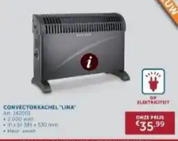 Zelfbouwmarkt Convectorkachel lina aanbieding