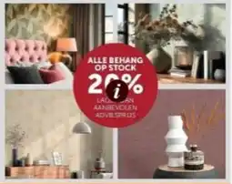 Zelfbouwmarkt Behang aanbieding