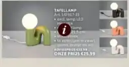 Zelfbouwmarkt Tafellamp aanbieding