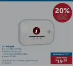 Zelfbouwmarkt Co melder aanbieding