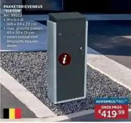 Zelfbouwmarkt Pakketbrievenbus Virton aanbieding