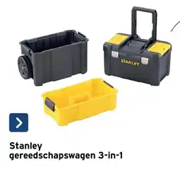 GAMMA Stanley gereedschapswagen 3-in-1 aanbieding