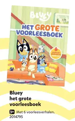 Intertoys Bluey het grote voorleesboek aanbieding