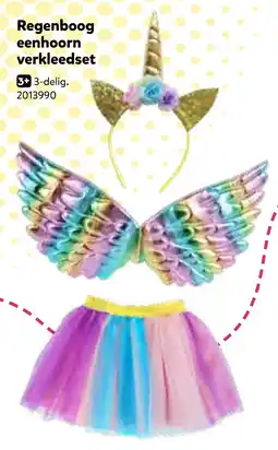 Intertoys Regenboog eenhoorn verkleedset aanbieding