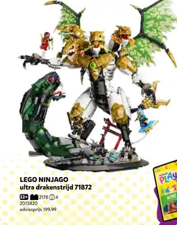 Intertoys LEGO NINJAGO ultra drakenstrijd 71872 aanbieding