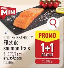 ALDI Golden Seafood Filet de saumon frais aanbieding