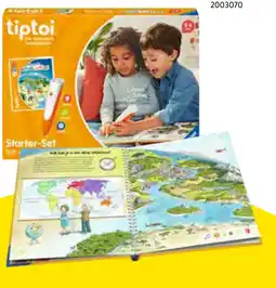 Intertoys Tiptoi starterset mijn grote Wereldatlas aanbieding