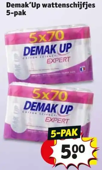 Kruidvat Demak`up wattenschijfjes aanbieding