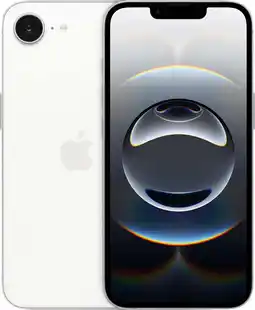 Coolblue Refurbished iPhone 16e 256GB Wit (Zo goed als nieuw) aanbieding