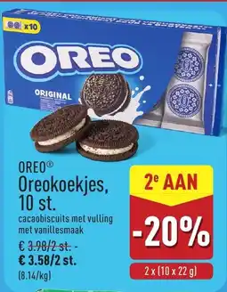 ALDI Oreo oreokoekjes aanbieding
