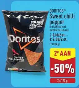 ALDI Doritos sweet chilli pepper aanbieding
