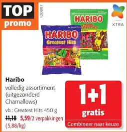 Colruyt Haribo volledig assortiment aanbieding