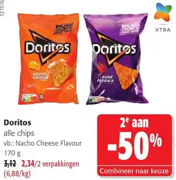 Colruyt Doritos alle chips aanbieding