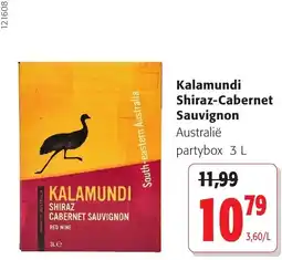 Colruyt Kalamundi Shiraz-Cabernet Sauvignon aanbieding