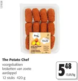 Colruyt The Potato Chef voorgebakken kroketten van zoete aardappel aanbieding