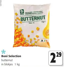 Colruyt Boni Selection butternut in blokjes aanbieding