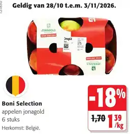 Colruyt appelen jonagold aanbieding