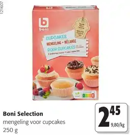 Colruyt Boni Selection mengeling voor cupcakes aanbieding