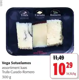 Colruyt Vega Sotuelamos assortiment kaas aanbieding