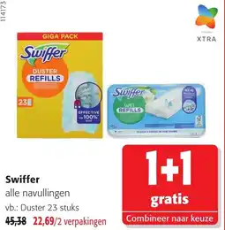 Colruyt Swiffer alle navullingen aanbieding
