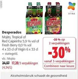 Colruyt Desperados aanbieding