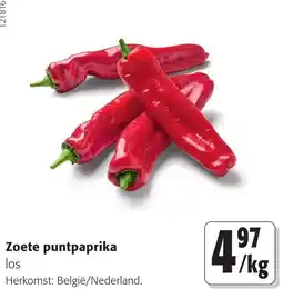 Colruyt Zoete punt paprika aanbieding