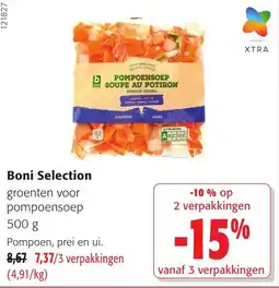 Colruyt Boni Selection groenten voor pompoensoep aanbieding