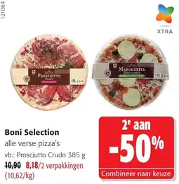 Colruyt Boni Selection alle verse pizza's aanbieding
