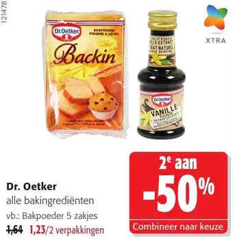 Dr Oetker alle bakingingrediënten