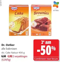 Colruyt Dr. Oetker alle bakmixen aanbieding