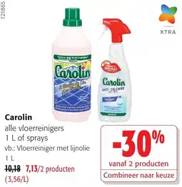 Colruyt Carolin alle vloerreinigers aanbieding