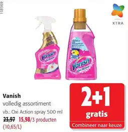 Colruyt Vanish volledig assortiment aanbieding