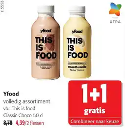 Colruyt Yfood volledig assortiment aanbieding