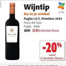 Colruyt Wijntip Puglia I.G.T. Primitivo 2025 aanbieding