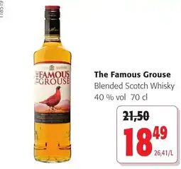 Colruyt The Famous Grouse Blended Scotch Whisky aanbieding