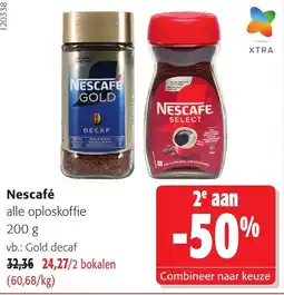 Colruyt Nescafé alle oploskoffie aanbieding