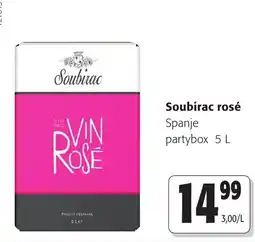 Colruyt Soubirac rosé aanbieding