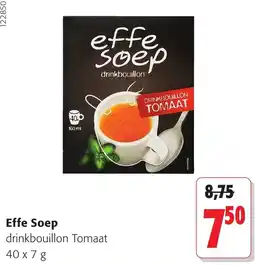 Colruyt Effe Soep drinkbouillon Tomaat aanbieding