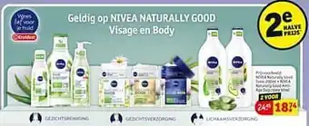 Nivea naturally good tonic + nivea naturally good antiage dagcrème