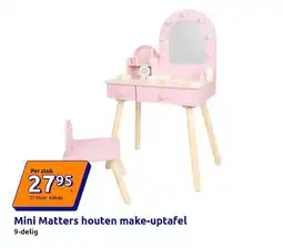 Action Mini Matters houten make-uptafel aanbieding